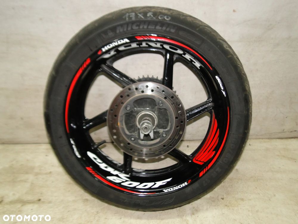 HONDA CBR 600F F3 KOŁO FELGA OPONA TARCZA TYŁ TYLNA 17x5.00 EUROPA - 1