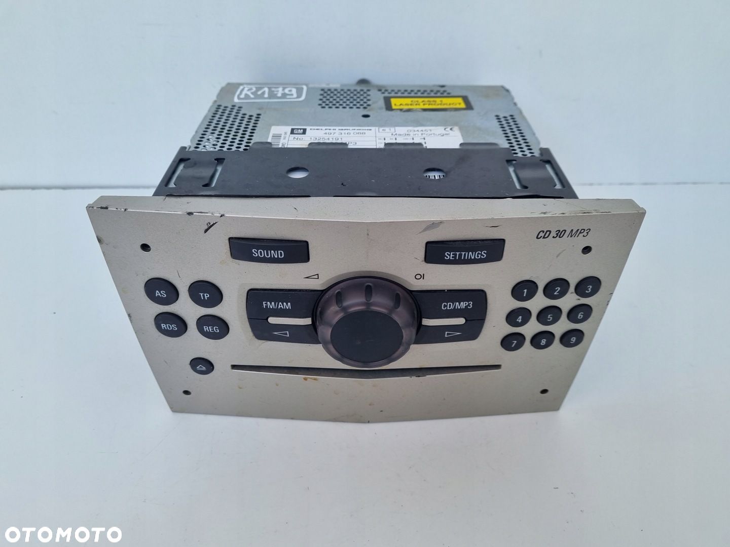 Opel Corsa D Meriva A RADIOODTWATRZACZ CD MP3 radio 13254191 - 1