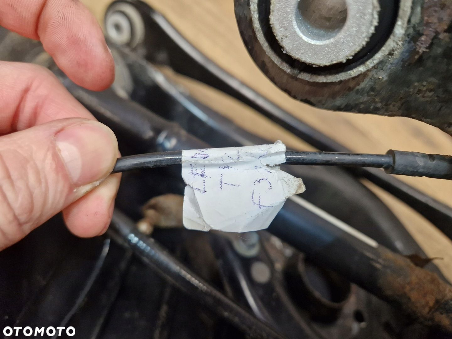 BMW F31 ZWROTNICA LEWA TYŁ TYLNA KOMPLETNA WAHACZE AMOR PÓŁOŚ 6792523 - 6