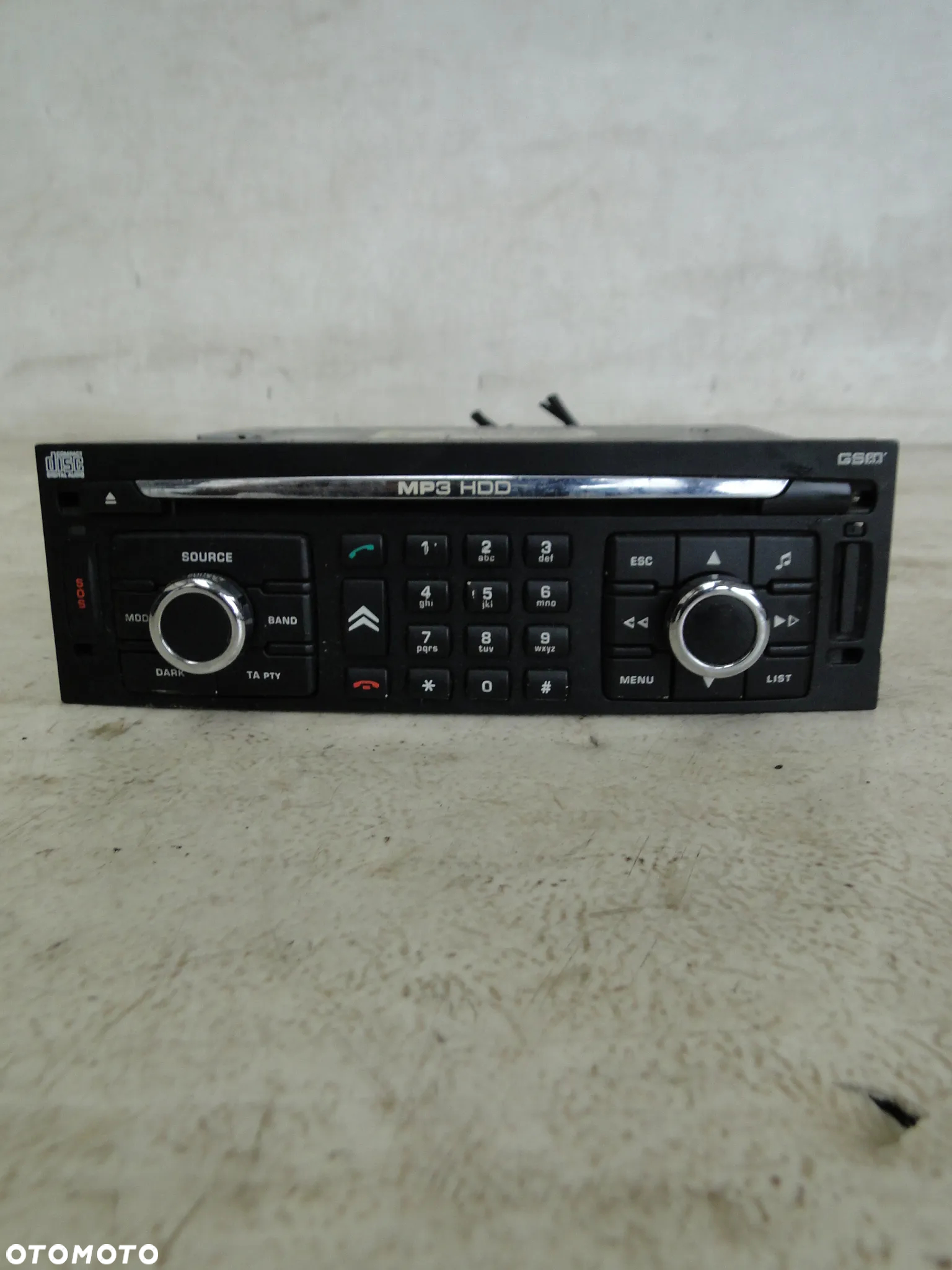 CITROEN PEUGEOT RADIO CD MP3 NAWIGACJA TELEFON EUROPA - 2