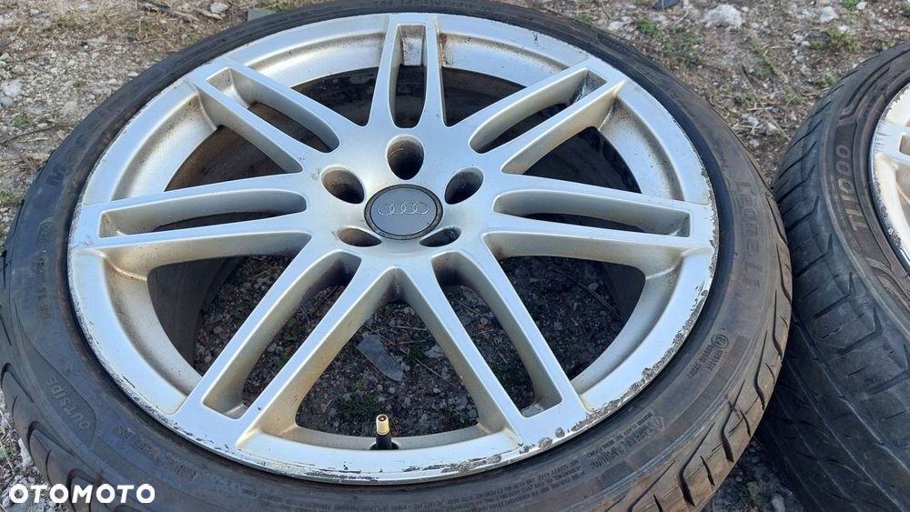 FELGI AUDI RONAL SPEEDLINE 8.5Jx19 ET 43 5X112 8K0601025CJ KOMPLET 2 OPONY - 9