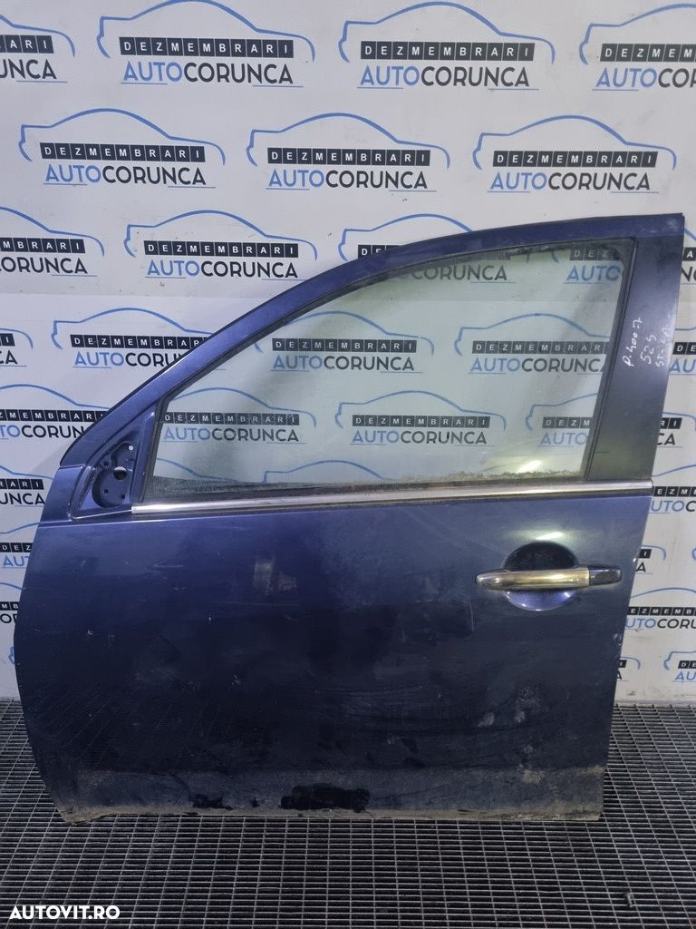 Usa Stanga Fata Peugeot 4007 2007 - 2012 SUV 4 Usi Albastru (524) - 3