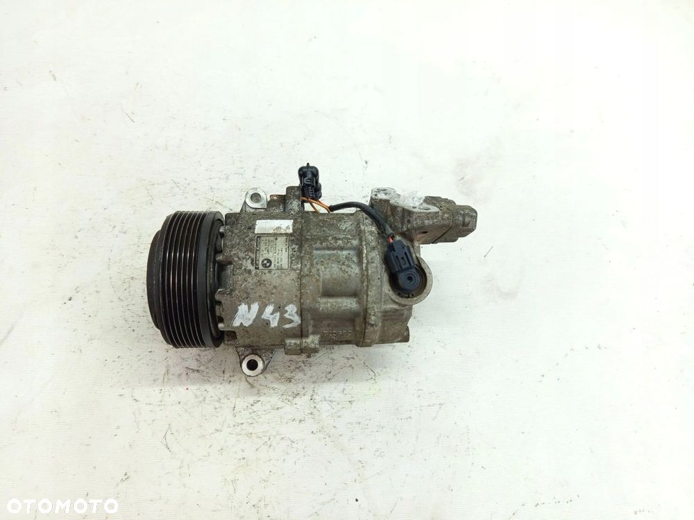 KOMPRESOR SPRĘŻARKA KLIMATYZACJI BMW 1 E81 E82 E87 3 E90 N43B20A 9156820 - 1