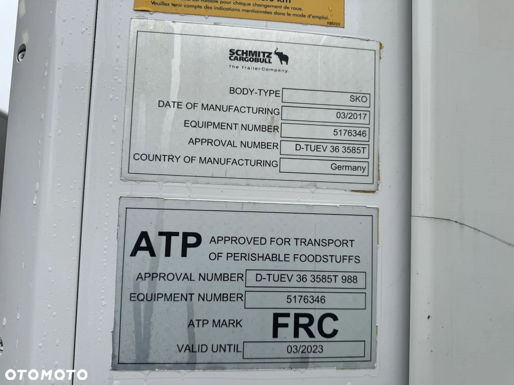 Schmitz Cargobull Chłodnia ,Doppelstock, Gruba ściana 7 cm!! - 35