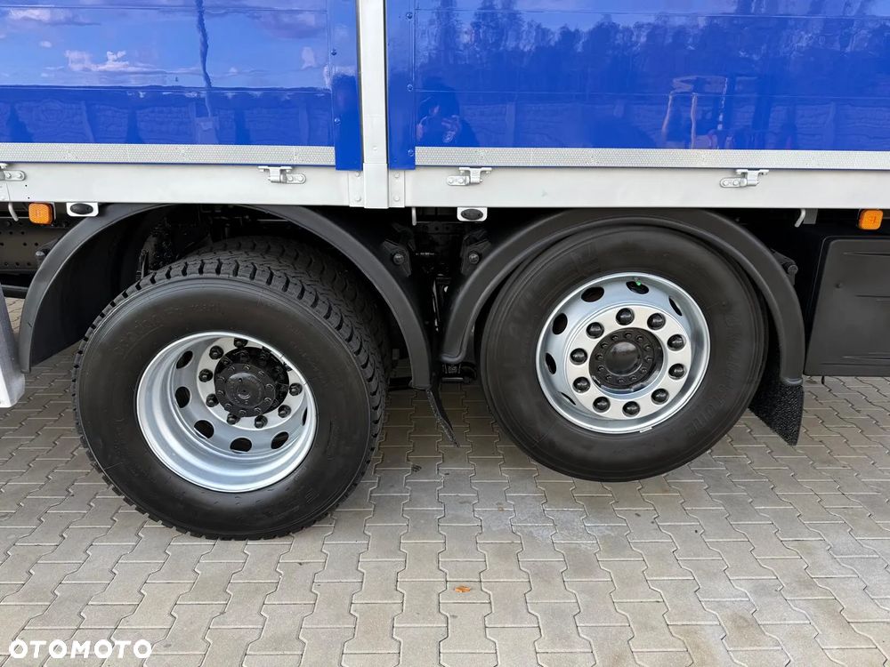 MAN TGM TGL TGS 26.360 skrzynia z żurawiem // HMF 1420 K2 dzwig kran crane - 23