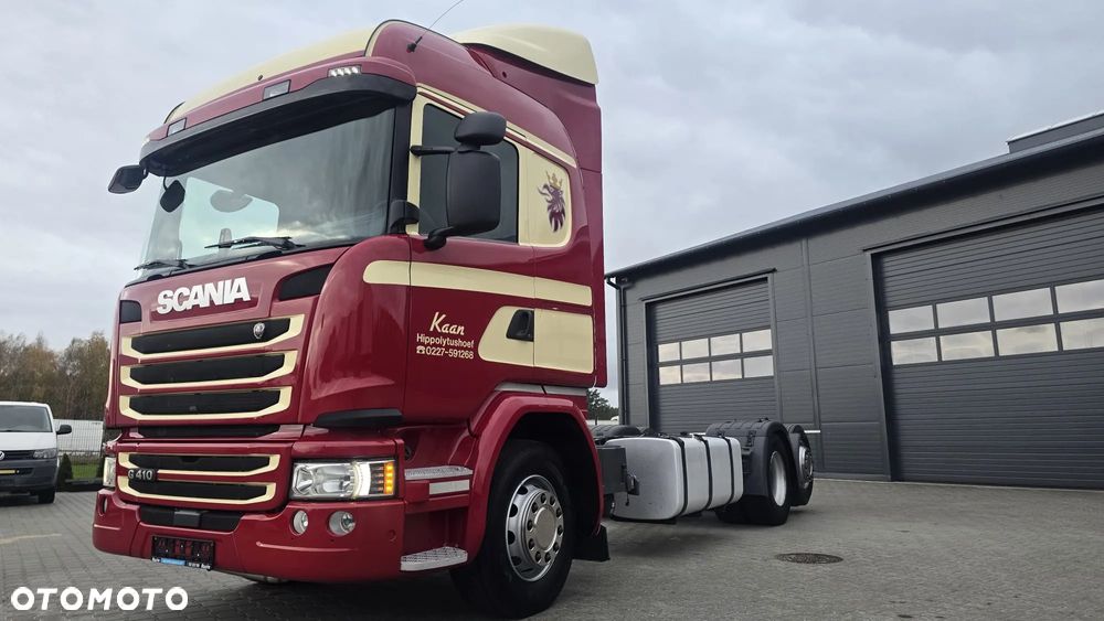Scania G410 Euro 6 6x2 bez EGR do zabudowy beczka mleko laweta super stan! świeży import z Holandii - 3