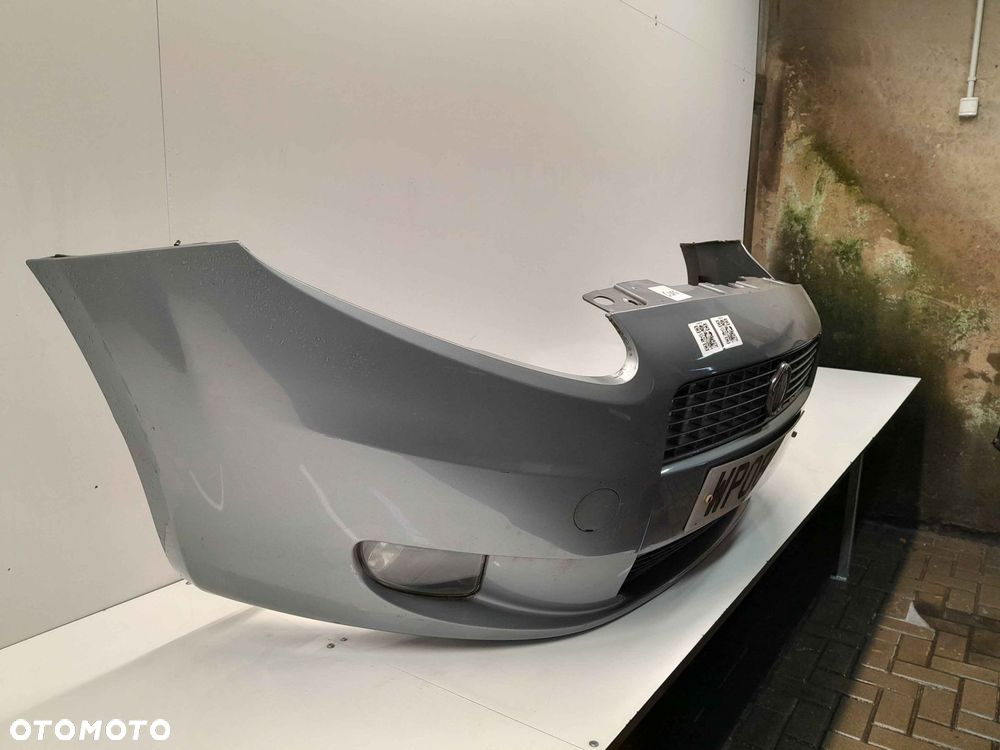 ^ ZDERZAK PRZÓD PRZEDNI FIAT GRANDE PUNTO 595/A SZARY HALOGENY - 2