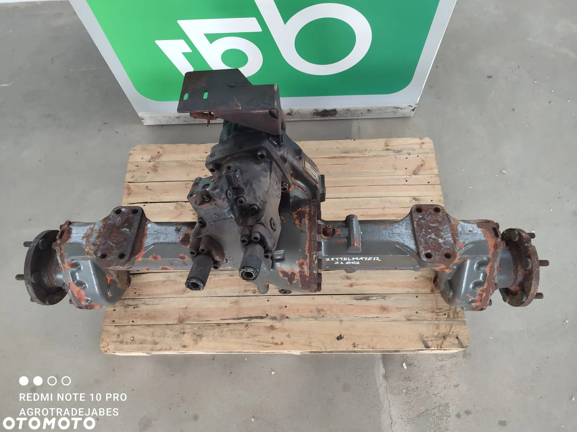 Most napędowy  AV-225  25662 Zettelmeyer ZL602  Tył - 8