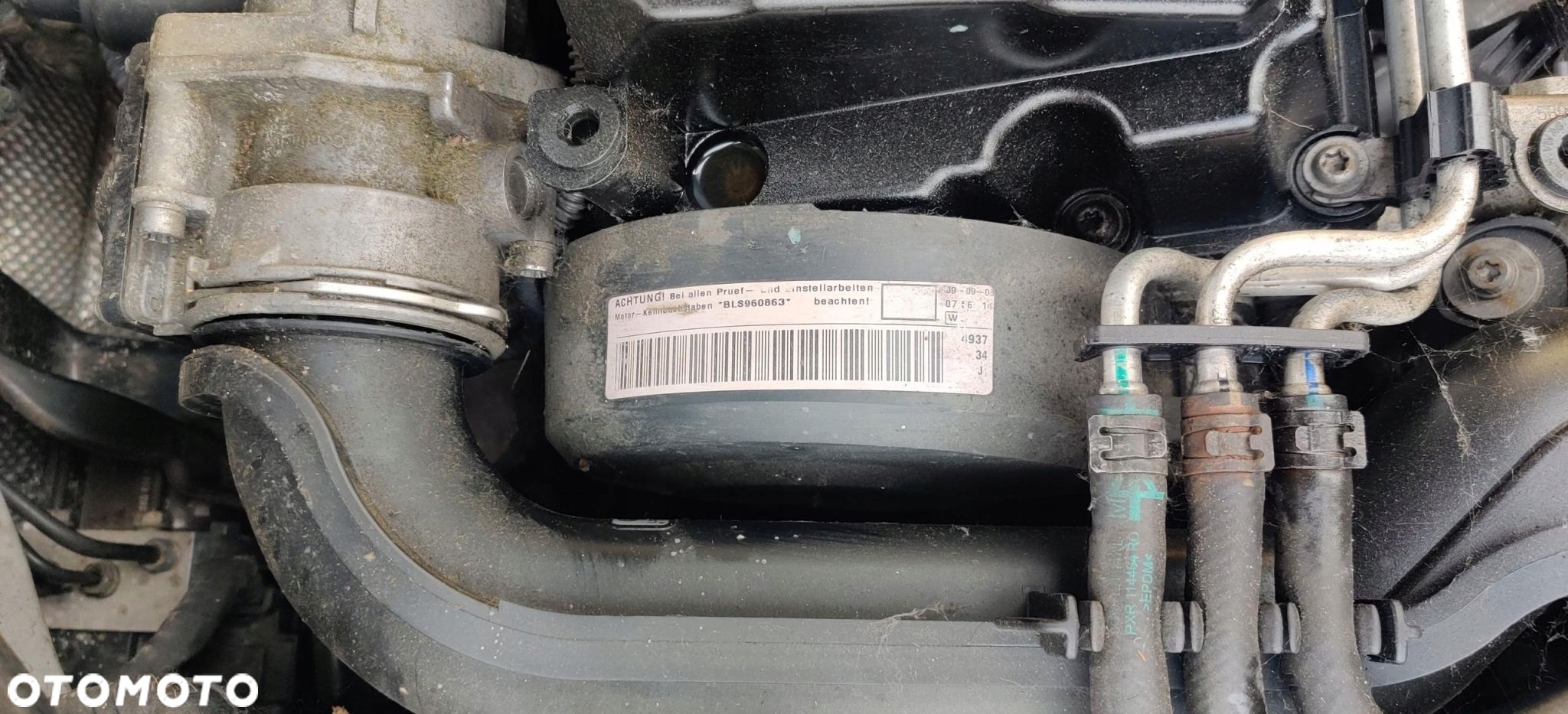 SILNIK BLS 1.9 TDI GOLF V JETTA LA7W - 2