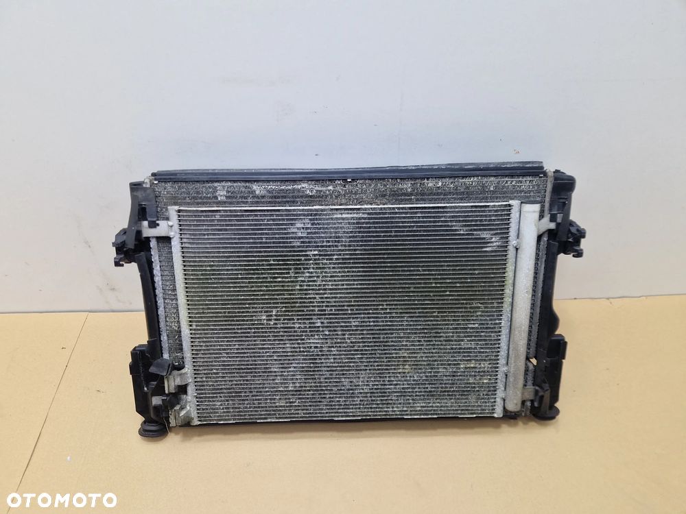 KOMPLET CHŁODNIC WENTYLATOR 5Q0121251EC AUDI SEAT SKODA VW - 7