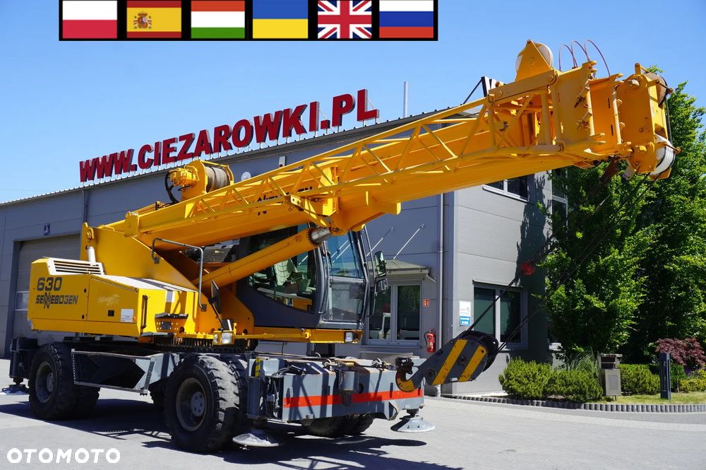 Sennebogen 630 / Dźwig terenowo-szosowy / Zasięg 30 m / Udźwig 30 t / 3 szt_255959 - 1