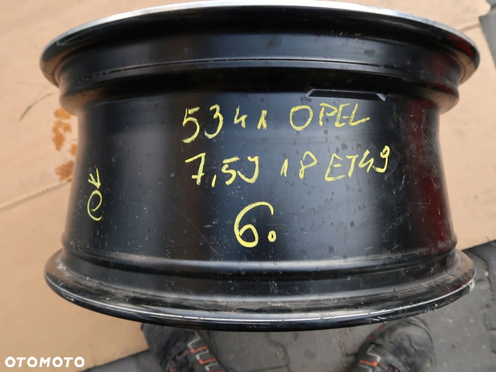 6 Felga Aluminiowa Opel 5341 18" - 5