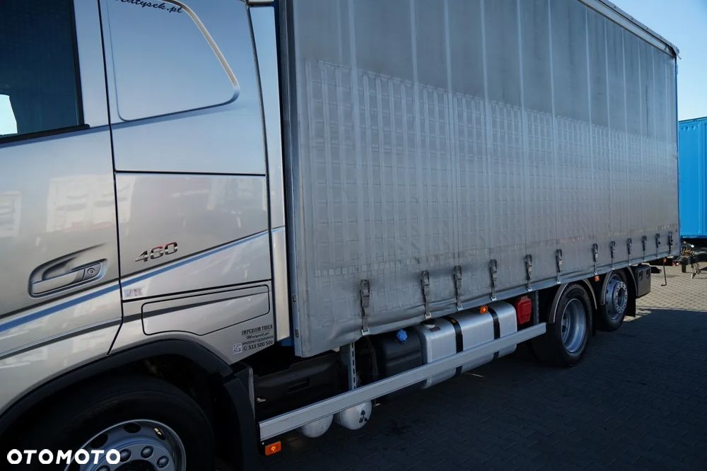 Volvo FH 460 / FIRANKA 7,3 M SOLÓWKA / MEGA / KLIMA POSTOJOWA / OŚ PODNOSZONA I SKRĘTNA / MOCNA PODŁOGA / - 8