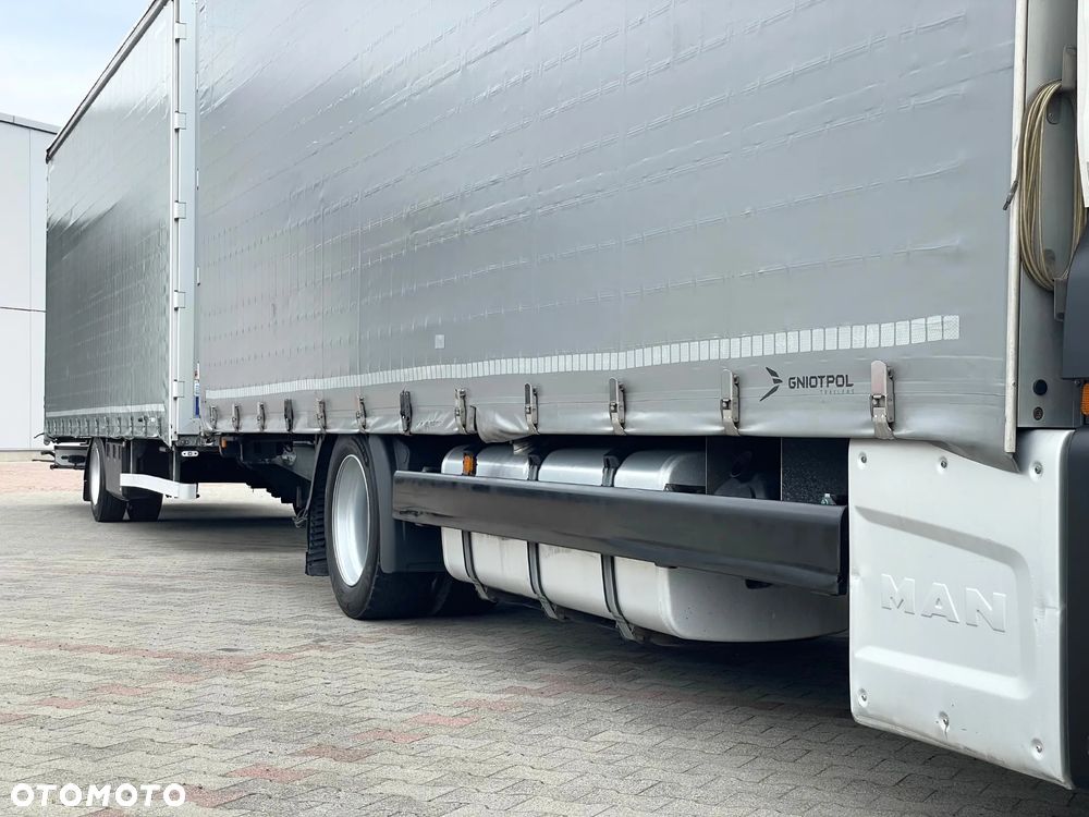 MAN TGX 18.420 / PRZEJAZDOWY / ZESTAW TANDEM 120M3 / 7,75 M + 7,75 M - 10