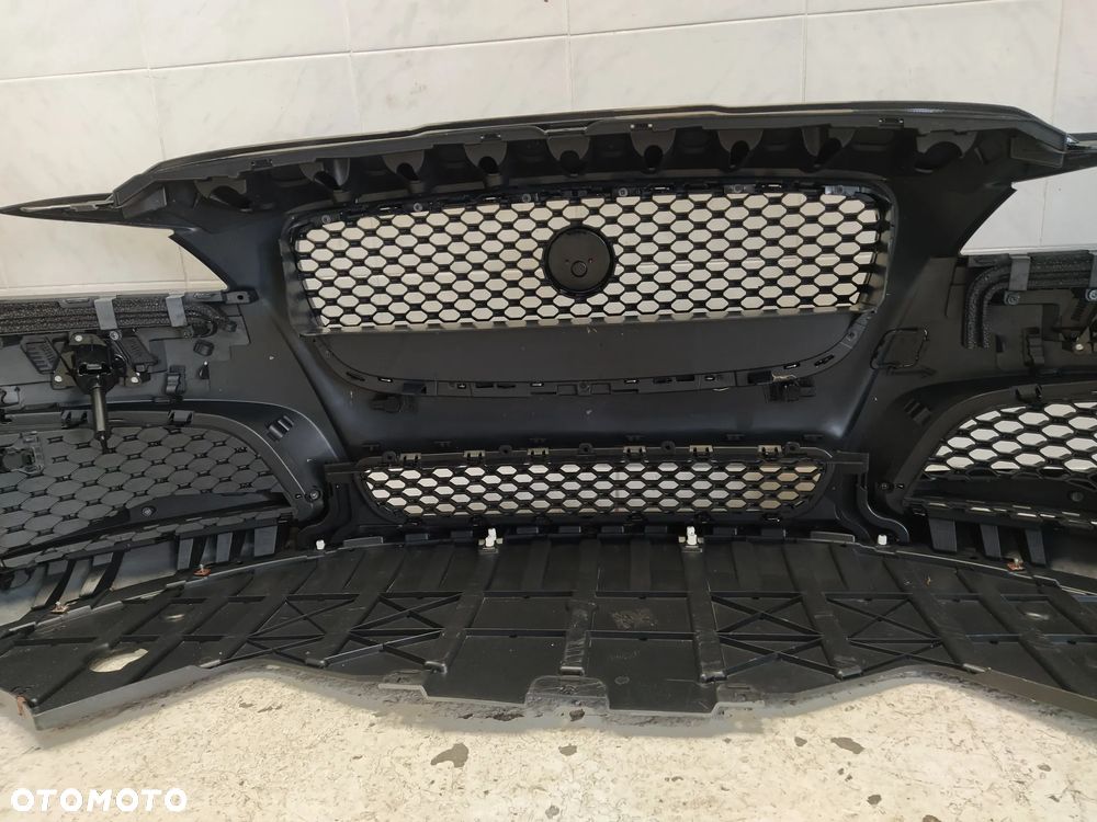 JAGUAR XF X260 ZDERZAK PRZÓD PRZEDNI KOMPLETNY 4XPDC SPRYSKIWACZE GRILL ATRAPA CHŁODNICY ZNACZEK ORYGINAŁ - 11