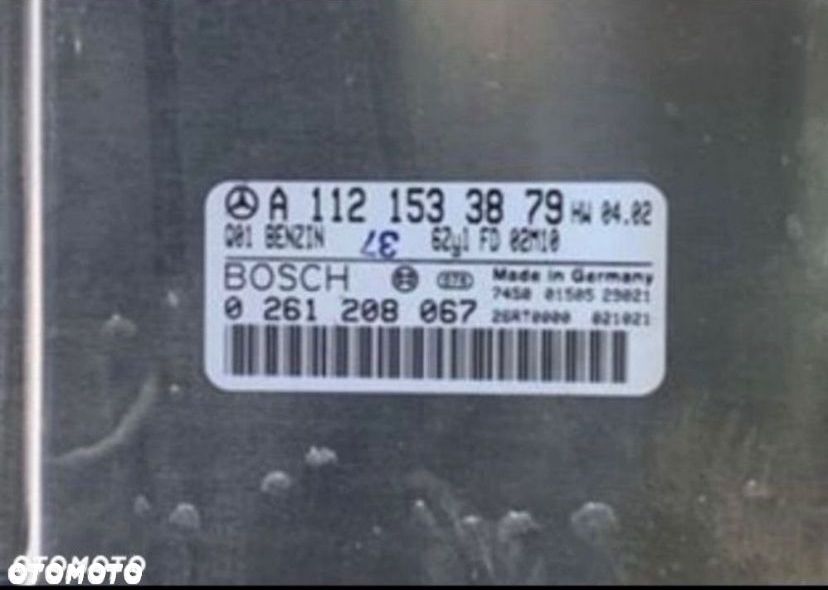 A1121533879 komputer sterownik silnika 3.7b mercedes s w220 - 2