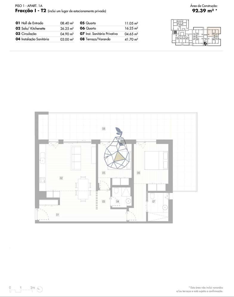 Apartamentos exclusivos em construção T2 , T2 duplex e T3 com piscina - Grande imagem: 4/27