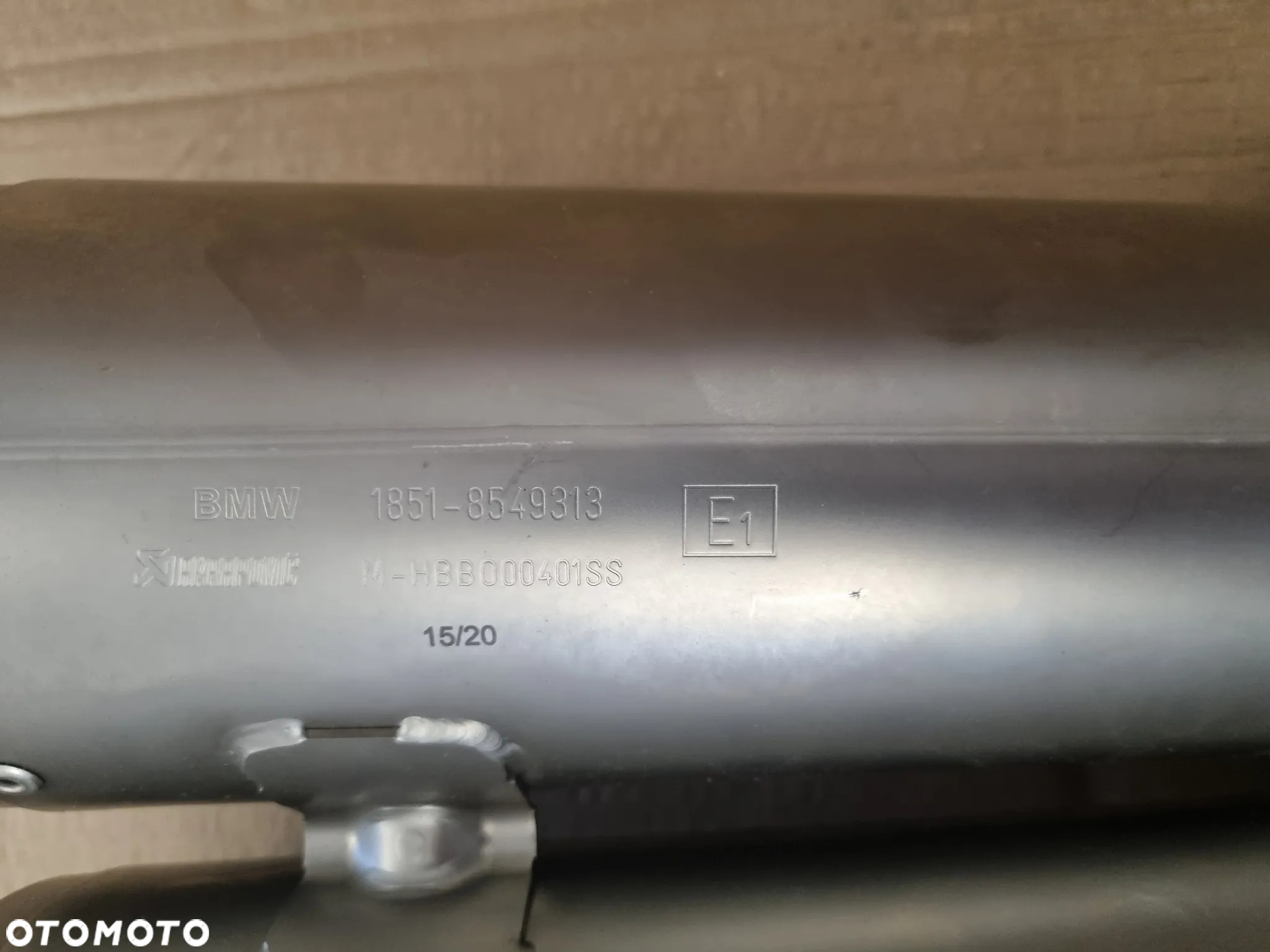 BMW R NineT K21 Tłumik Wydech Akropovic 8549313 - 2