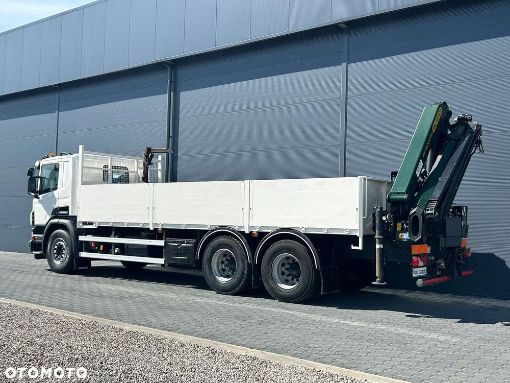 Scania P450 6x4 HDS Palfinger PK18002-EH + sterowanie radiowe **Bez EGR**Niski przebieg**Sprowadzony**Super stan** - 6
