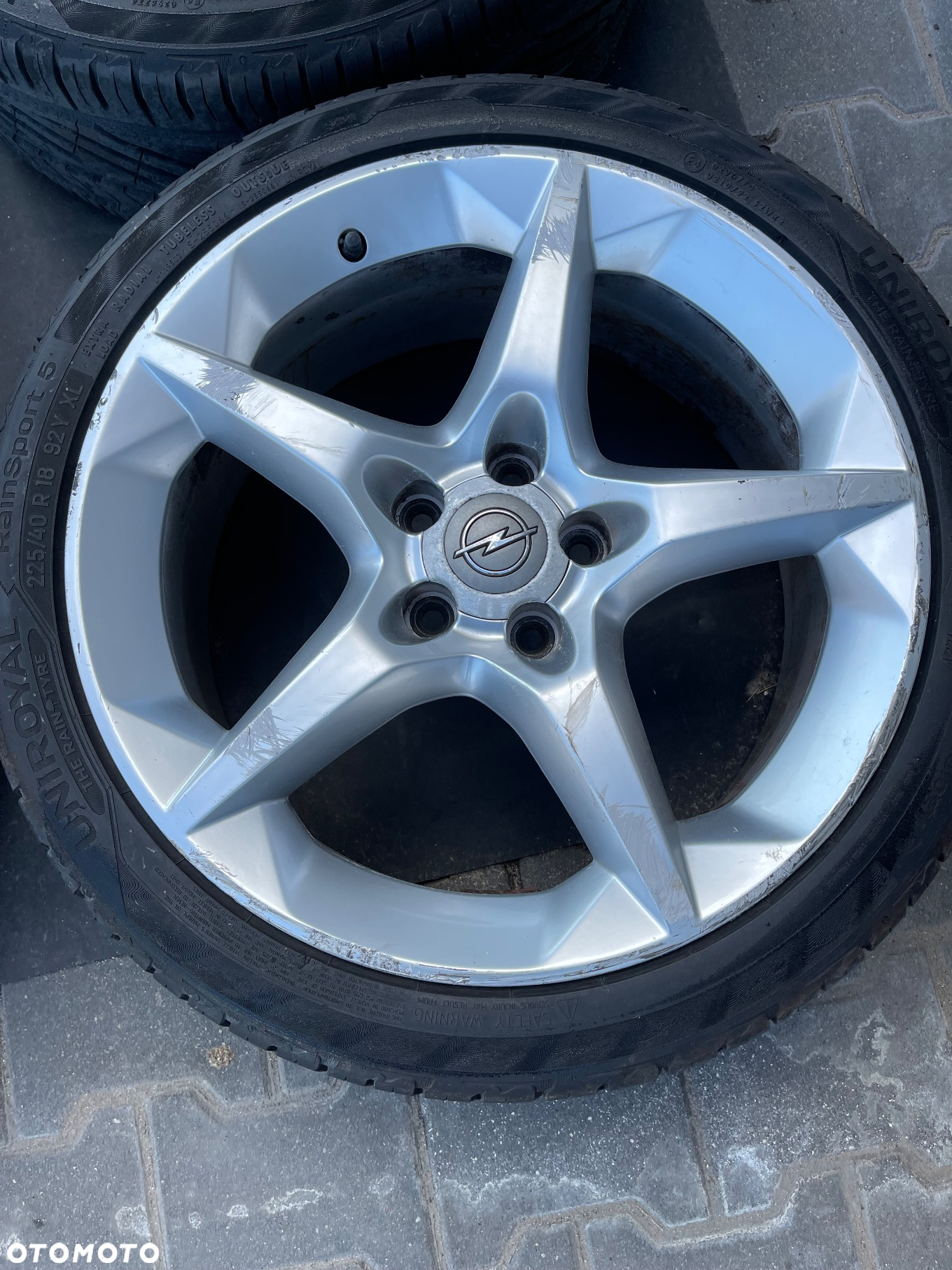 OPEL OPC ALUFELGI OPONY KOŁA 255/40R18 5x110 OPONY JAK NOWE 2021 rok - 2
