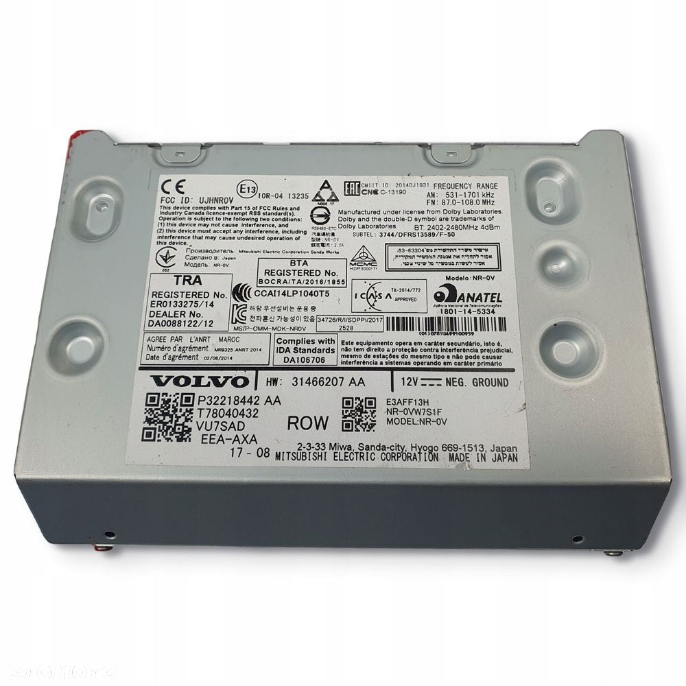 RADIO CD CZYTANIK NAWIGACJI NAVI Volvo S90 V90 P32218442AA Radioodtwarzacz - 2