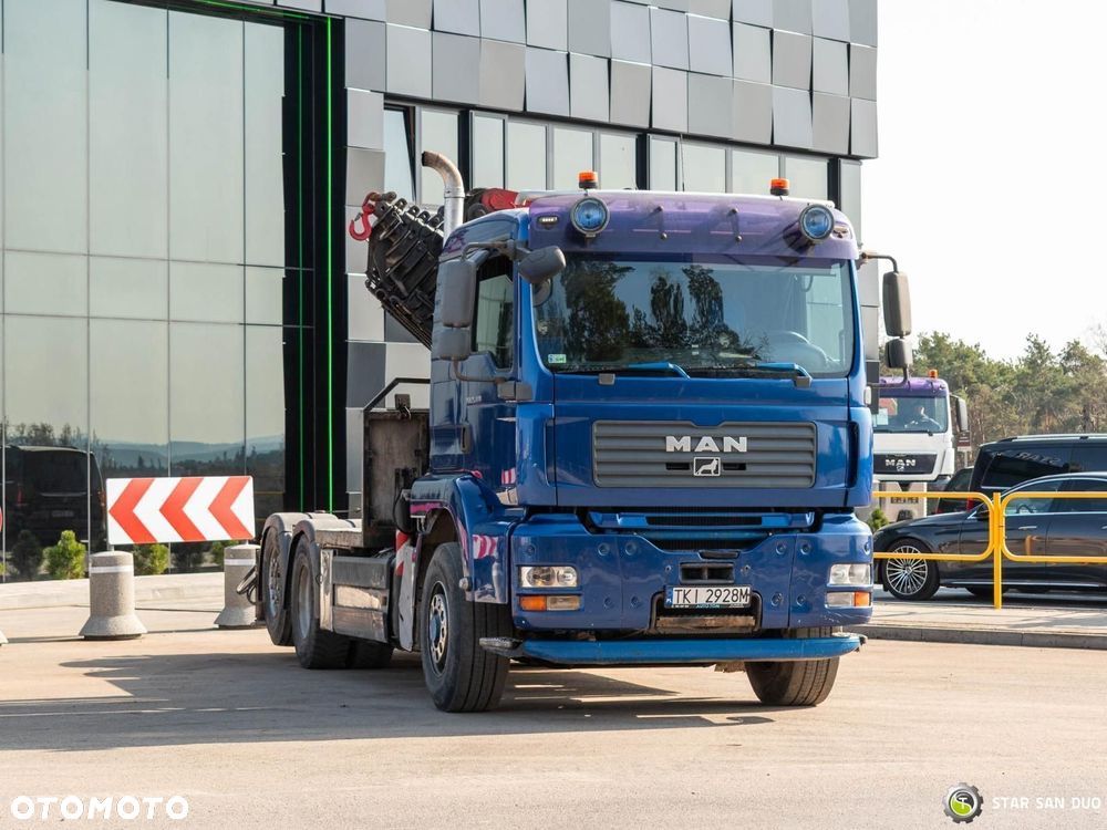MAN TGA 26.440 6x4H Palfinger PK 29002 HDS Żuraw Wciągarka Crane - 6