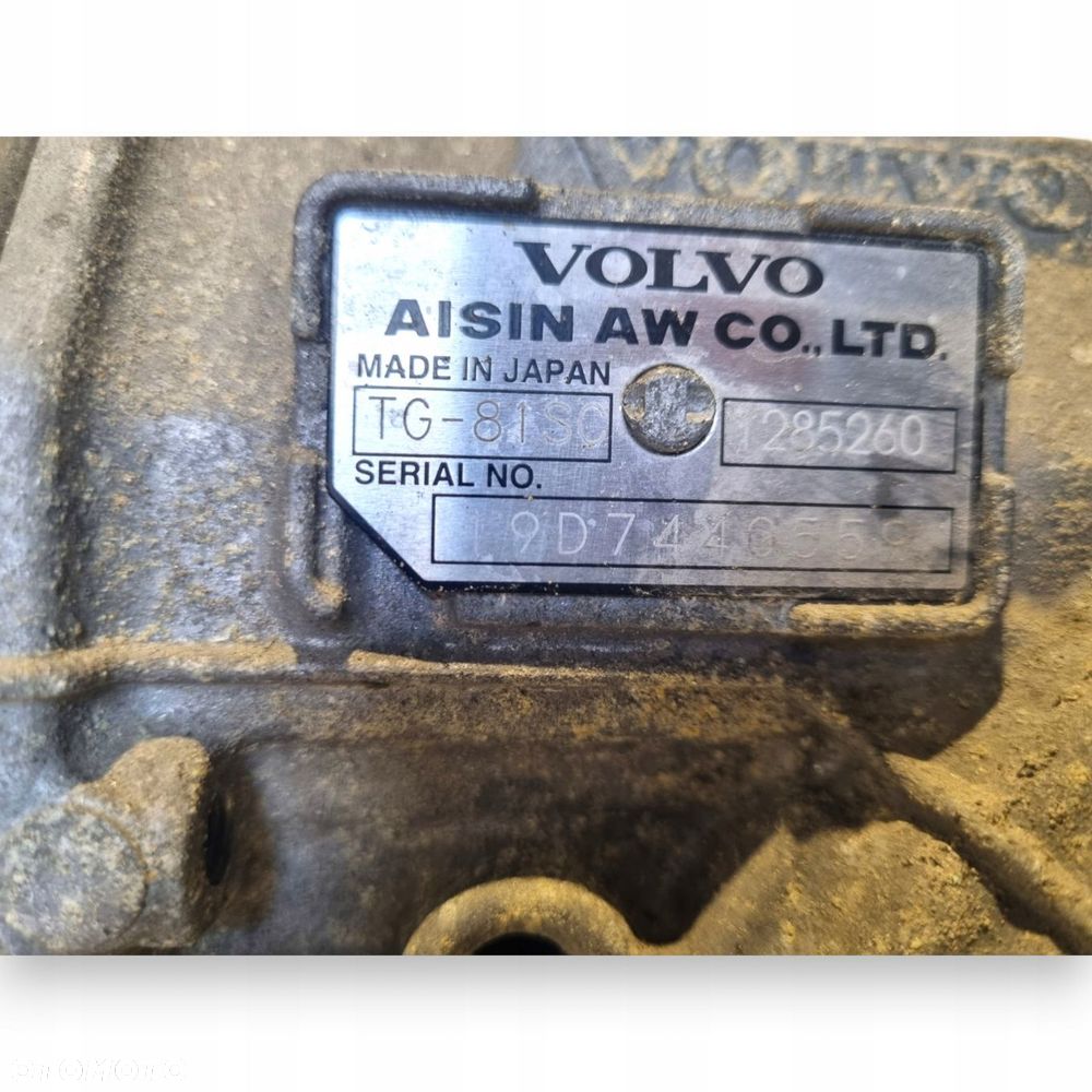 SKRZYNIA BIEGÓW 1285260 Volvo S90 V90 II XC60 V60 S60 III 2.0 D D3 TG-81SC - 2
