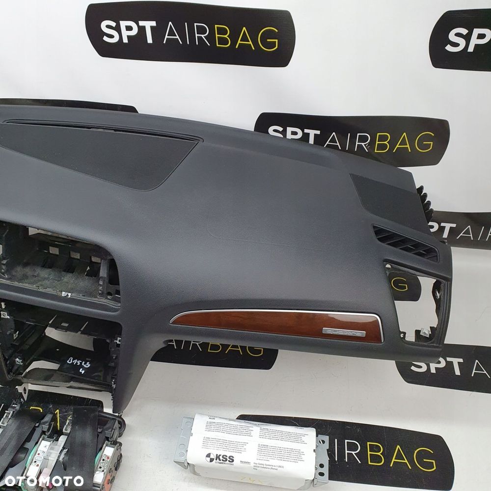AUDI Q5 8R LIFT DESKA ROZDZIELCZA KONSOLA KOKPIT PULPIT PODUSZKI AIRBAG AIR BAG PASY KURTYNY KIT SET - 4