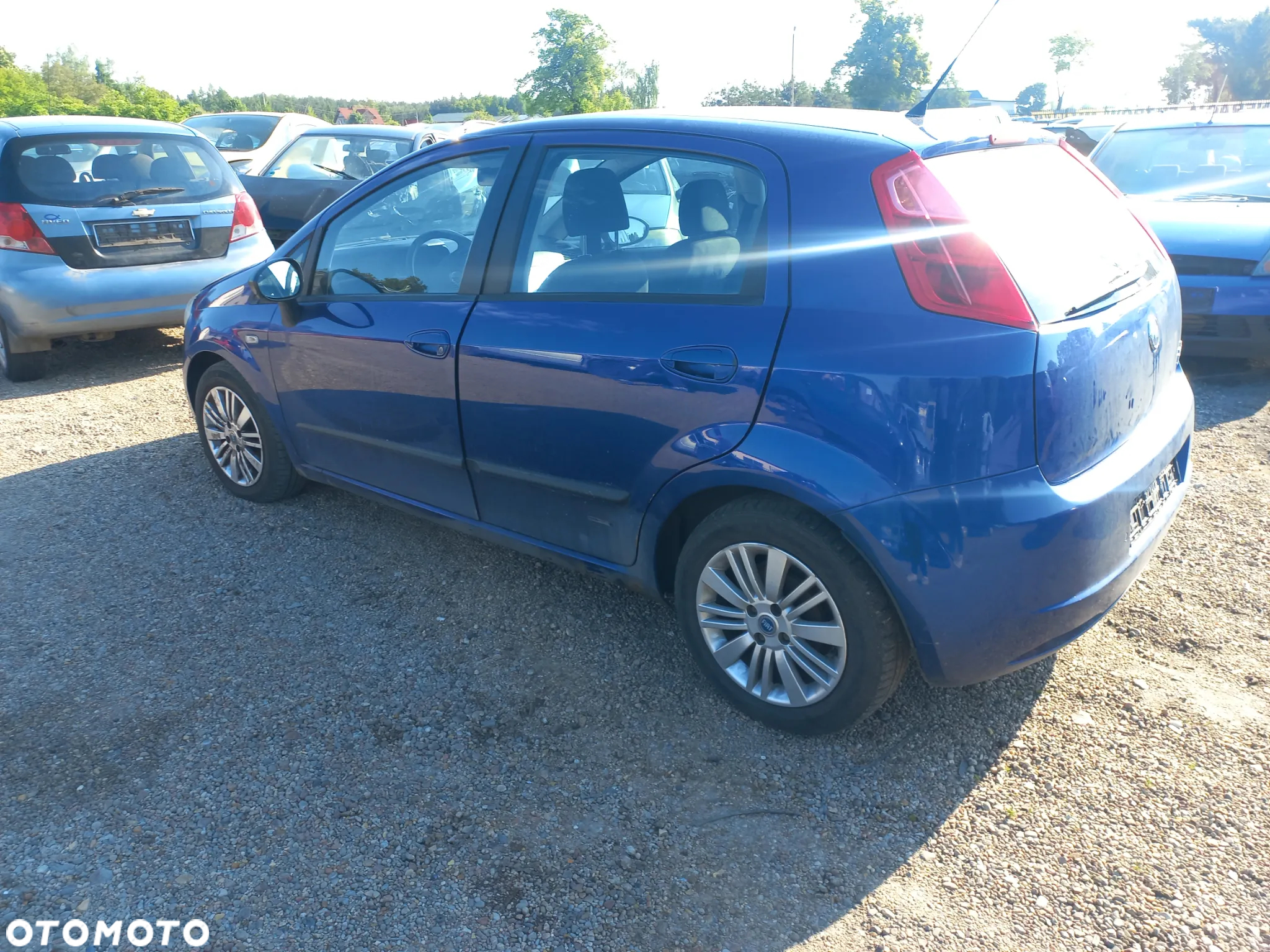 Fiat Grande Punto 1.4 16V 05r wszystkie części 599A maska drzwi lampa - 3
