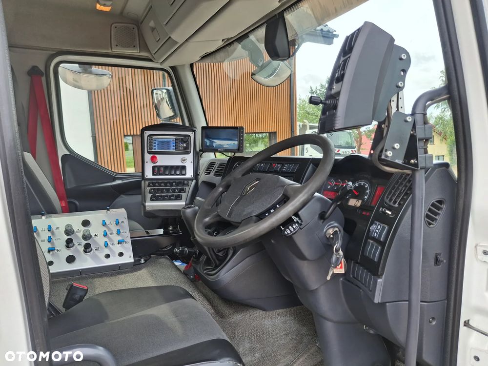 Renault D16 Midlum Zamiatarka FAUN Karcher Listwa Wysokiego Ciśnienia Euro 6 PM10 2 Silniki 2650 MTH Szczotki L/R Rura Do Liści - 26