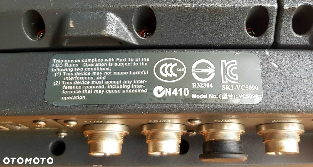 MOTOROLA VC5090 Panel Sterowania SK1-VC5090 - 5
