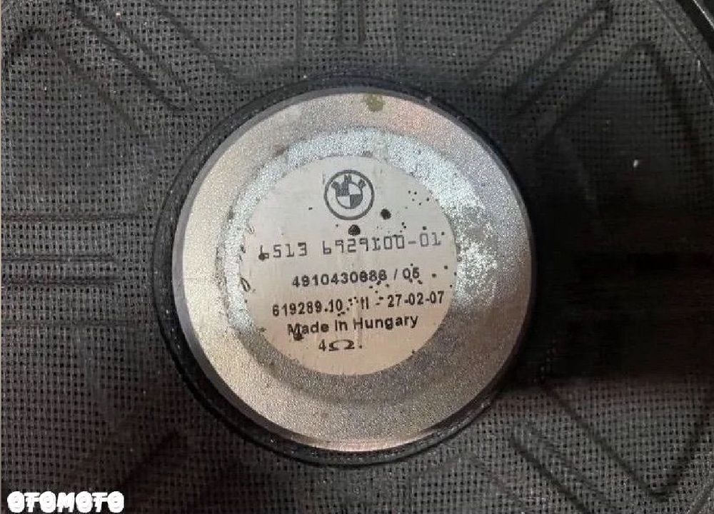6929100 głośnik głośniki fabryczne bmw 5 e60 e61 Lift lci - 3