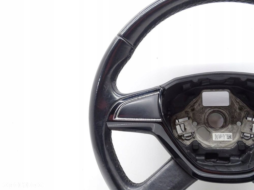 KIEROWNICA SKÓRA SKÓRZANA SKODA OCTAVIA III 5E 5E0419091AA - 6