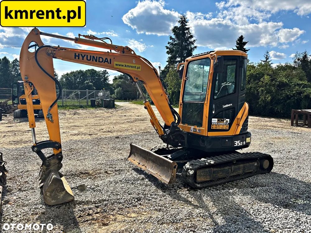 Hyundai ROBEX 35Z-9 MINI-KOPARKA 2015R. MTH: 3994 | JCB 8040 8050, 51, 55, VOLVO ECR 48 KOMATSU PC50, CAT 305, KUBOTA KV - 18