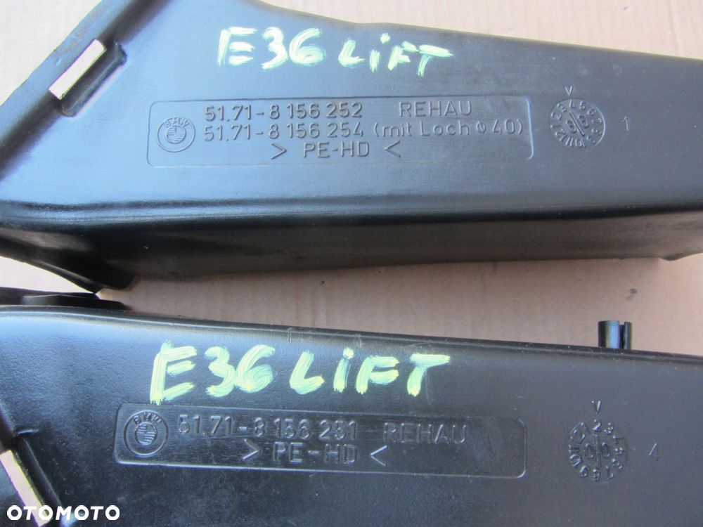 wlot kanał na tarcze l p bmw e36 sedan coupe cabrio lift - 2