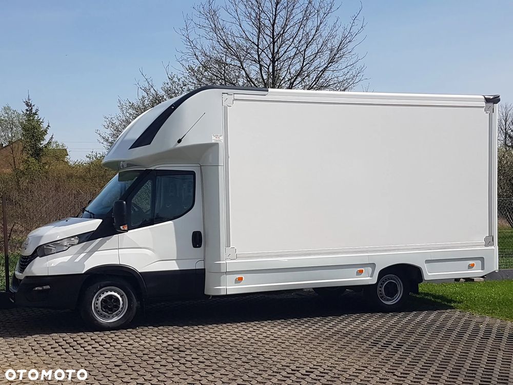 Iveco DAILY KONTENER NISKOPODŁOGOWY 4,43x2,23x2,42 SKLEP KAMPER FOODTRUCK BAR KLIMA KONIOWÓZ - 2