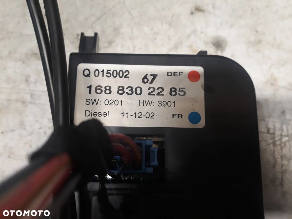 PANEL KLIMATYZACJI MERCEDES A KLASA W168 1,7 CDI  1688302285 - 3