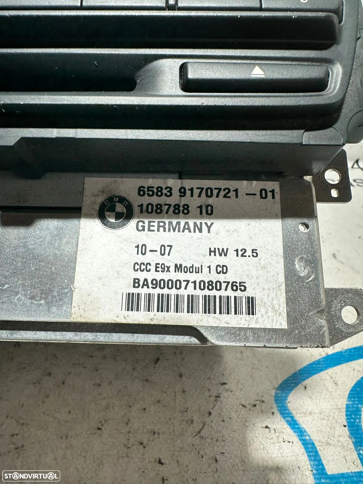 .Radio Original CCC GSP DVD BMW Serie 1 E81 E82 E87 E88 Serie 3 E90 E91 E92 E93 - 8