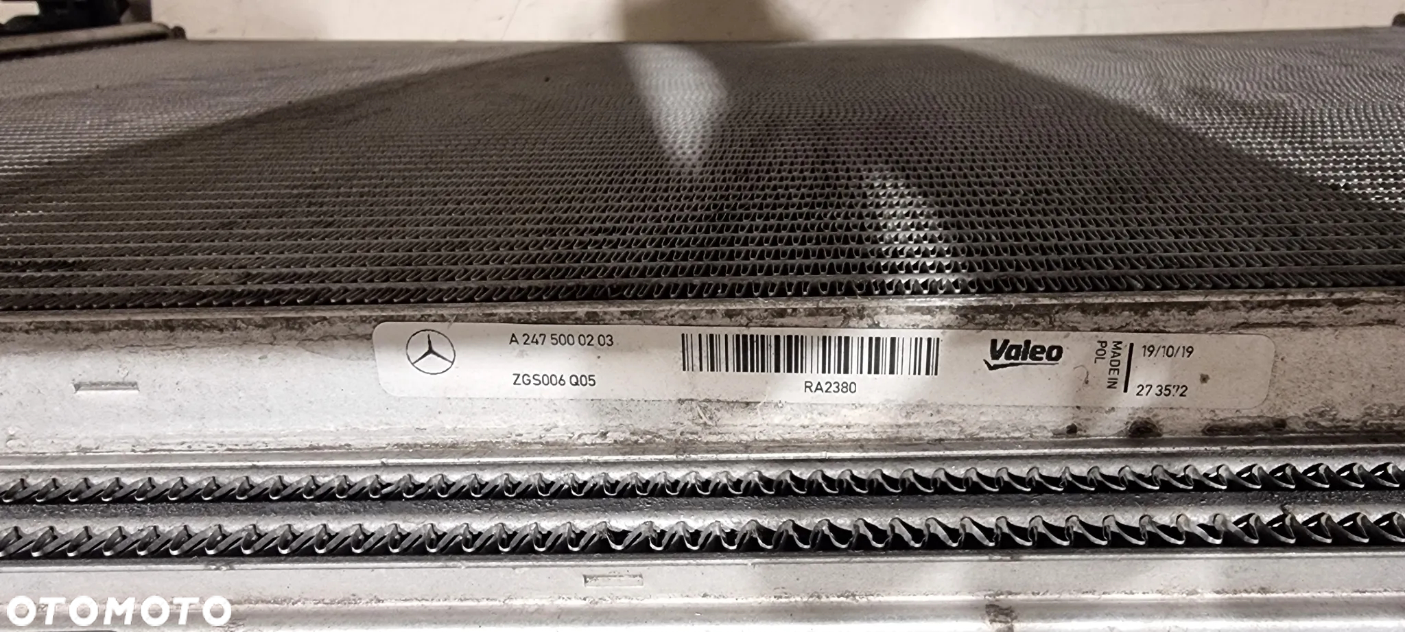 Pas przód wzmocnienie chłodnice MERCEDES W247 B-KLASA GLA 180 200 - 10