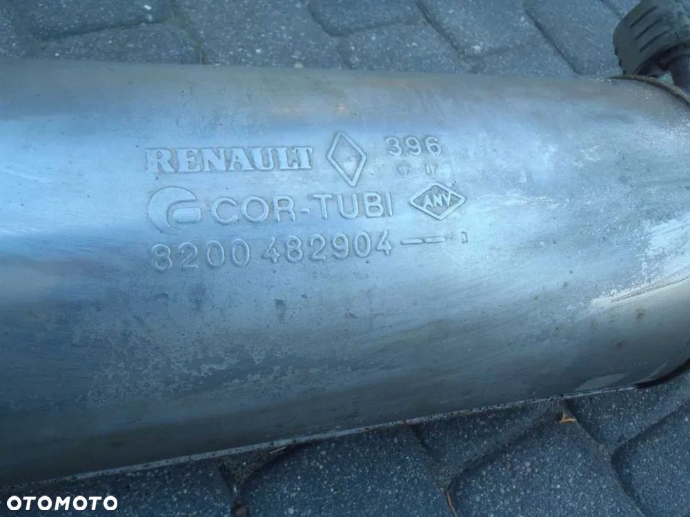 Wydech Tłumik Rura Wydechowa renault clio III modus thalia - 2