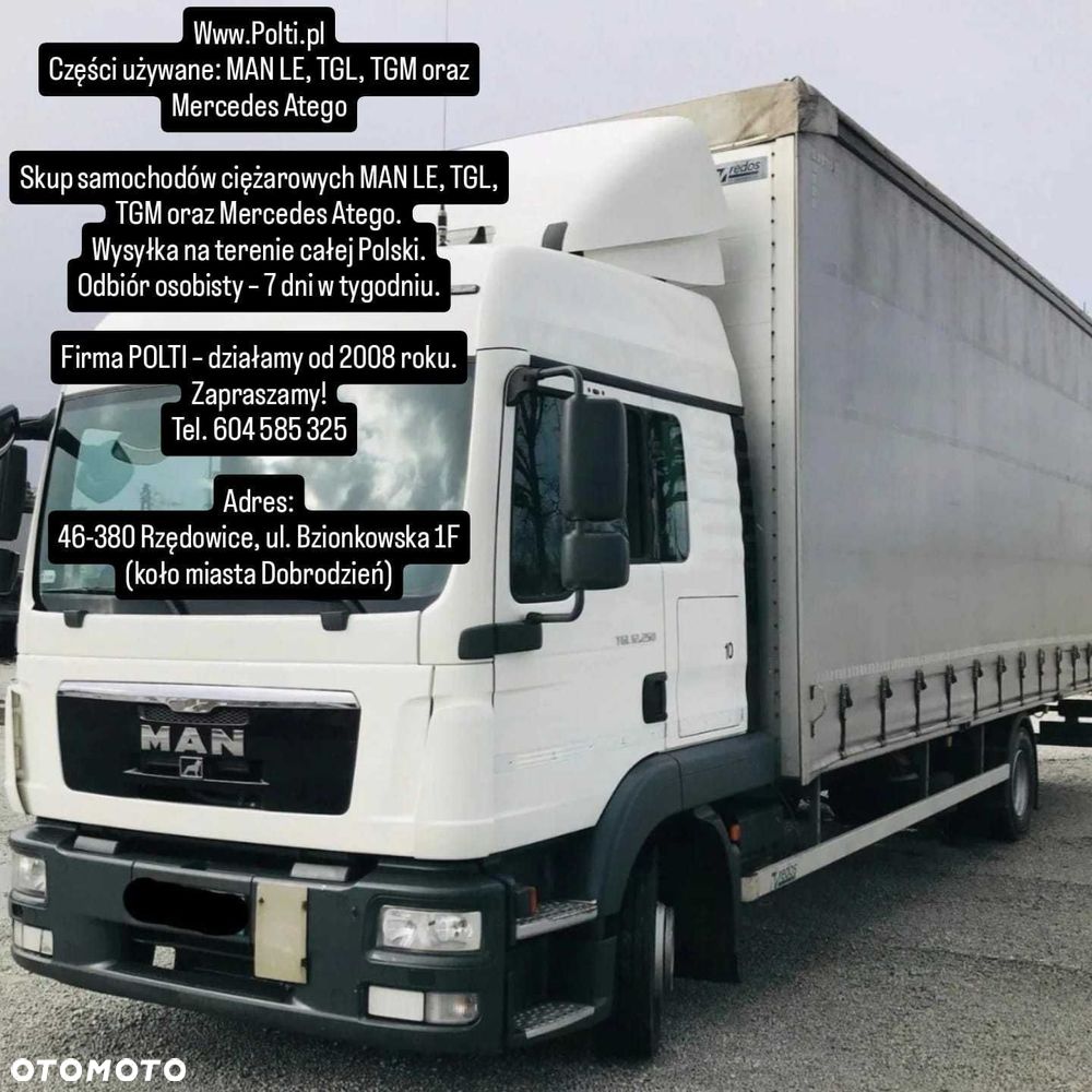 MAN TGL TGM Euro 3,4,5,6 na części Wysyłka 7 dni POLTI wtryskiwacz - 1