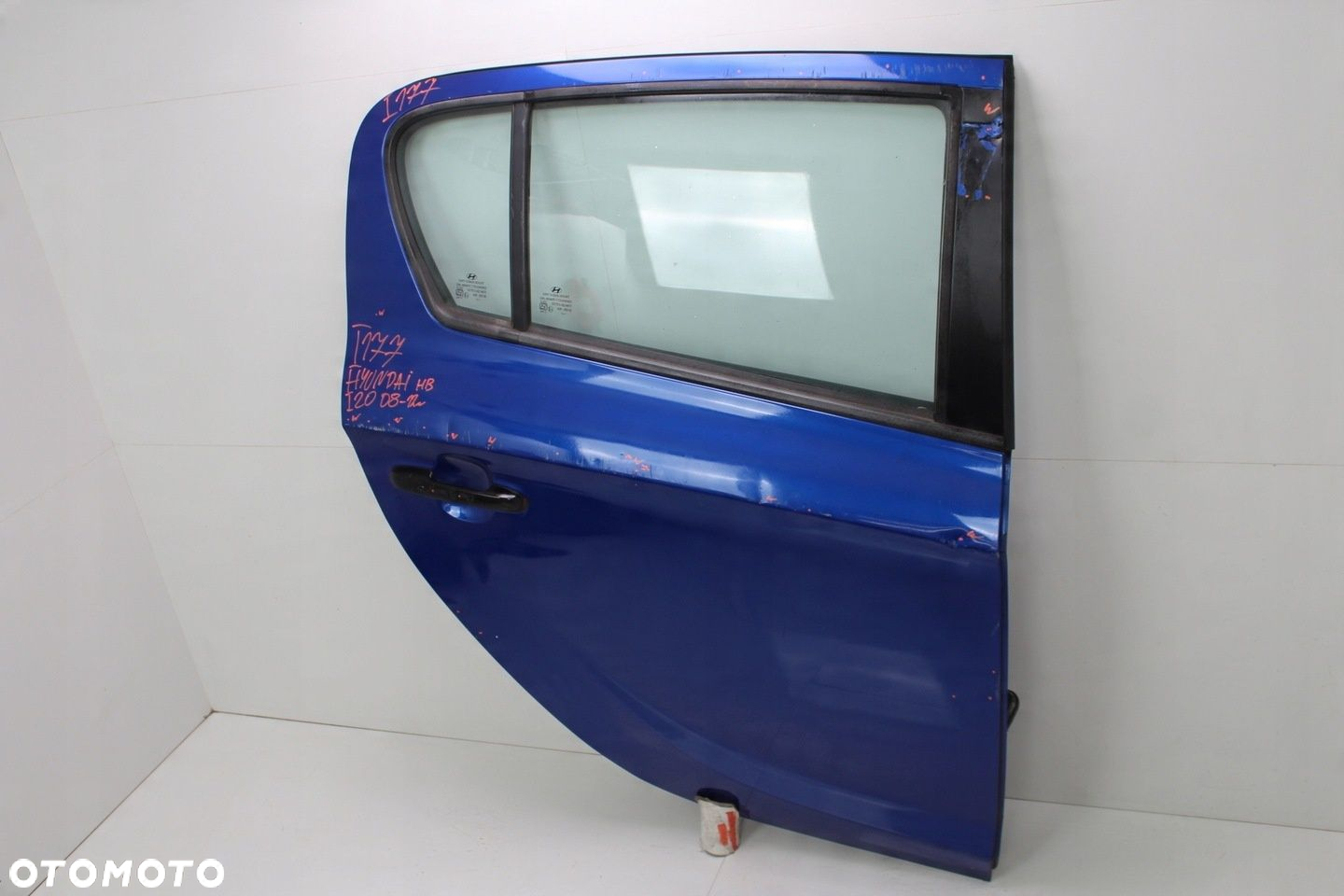 DRZWI PRAWY TYŁ TYLNE HYUNDAI I20 08-12R U6 - 2