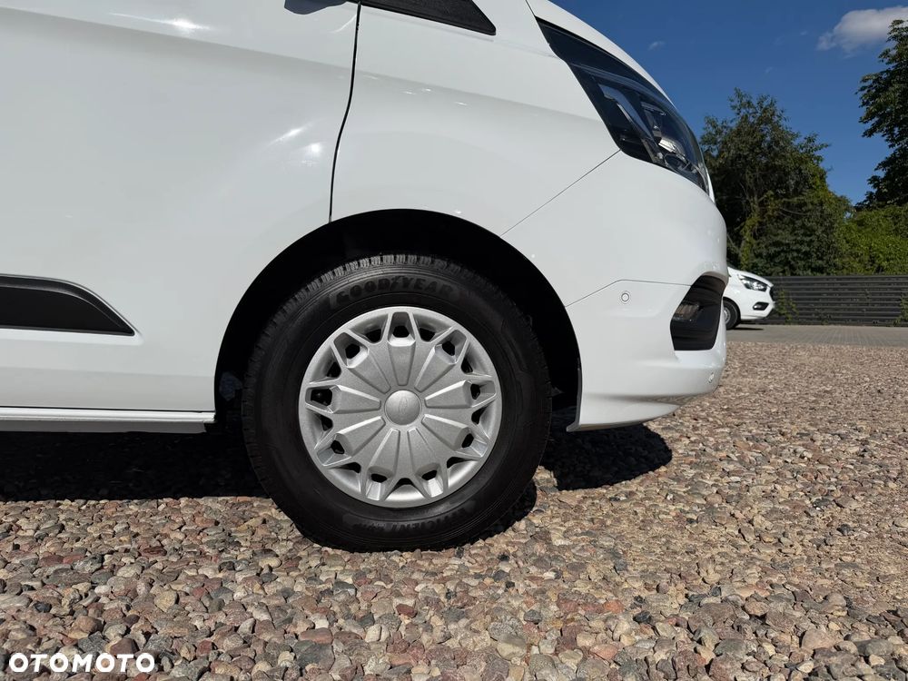Ford TRANSIT CUSTOM 320L AUTOMAT, DOKA KOMFORT MODEL L2H1 Long Cięż. 5cio osobowy, SILNIK 2.0EcoBlue 170KM Euro-6, DUŻA ŁADOWNOŚĆ 1009kg DMC 3200kg Hak 1850kg ZABUDOWA PAKI! Fabryczna Instalacja 230V, Tempomat aktywny, Automat parkowania, Podgrzewane fotele, Niski przebieg TYLKO 149tys.km! - 24