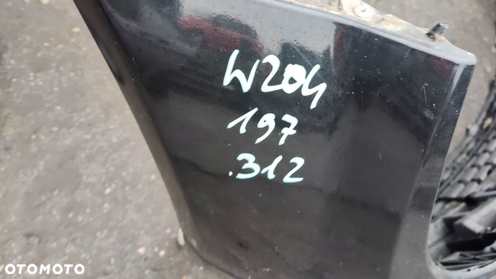 MERCEDES C W204 ZDERZAK PRZÓD ATRAPA KOMPLETNY 197 - 9