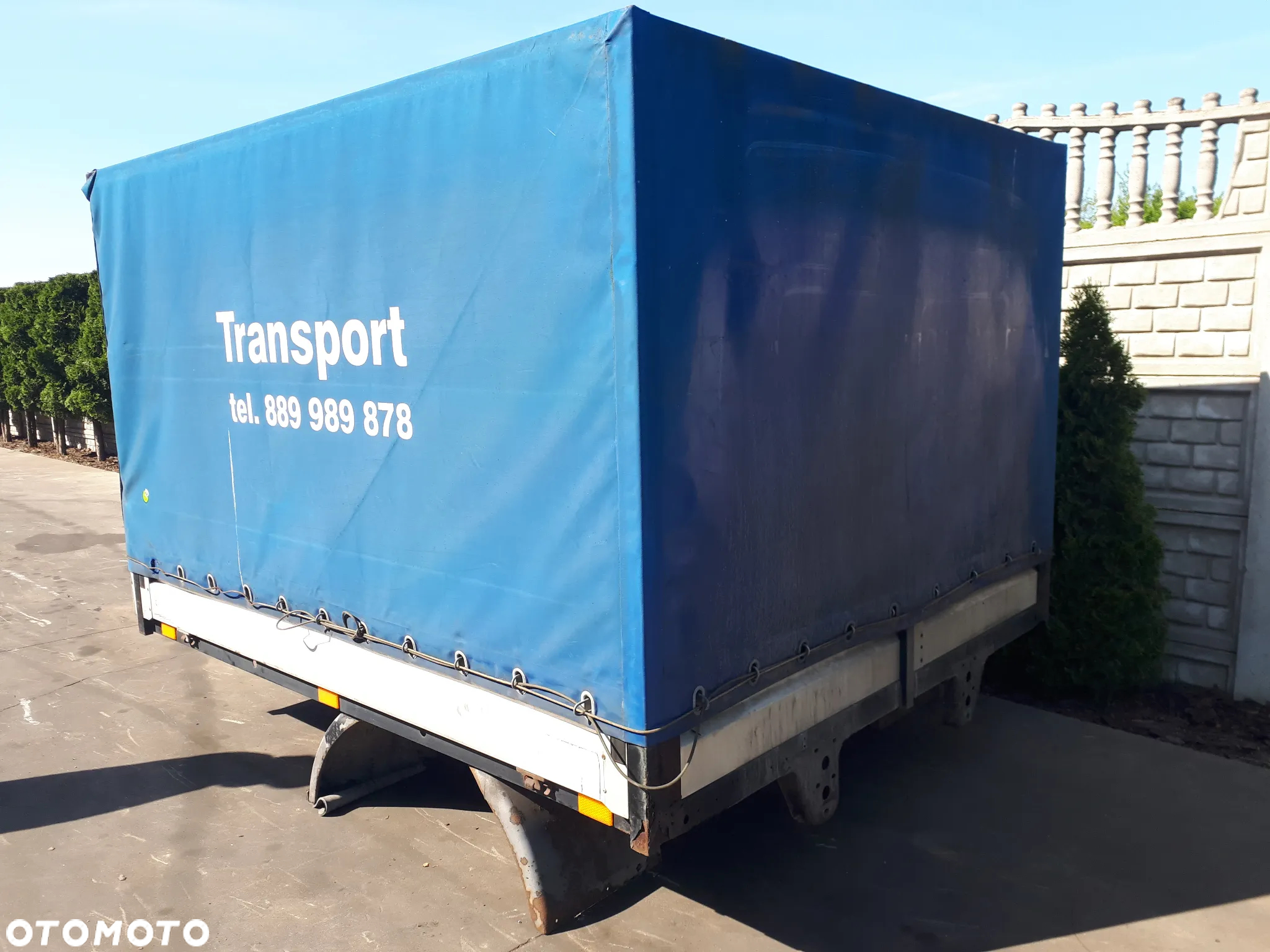 PAKA SKRZYNIA ZABUDOWA PLANDEKA PRZYCZEPKA BURTY ALUMINIOWE - 2