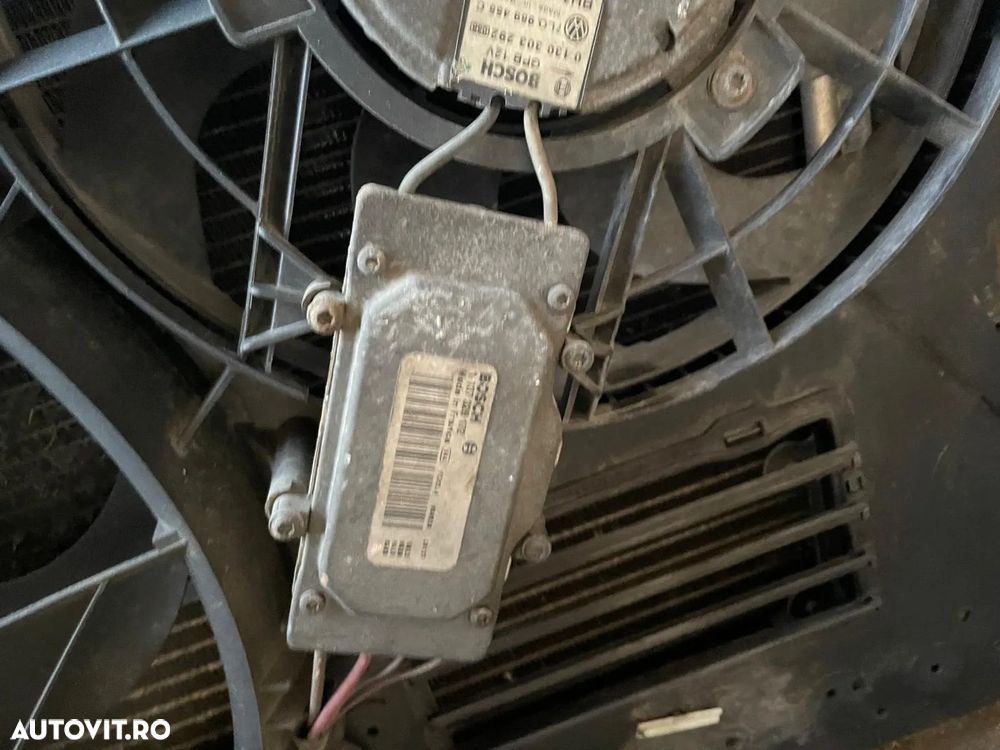 Set 2 ventilatoare racire motor Vw Touareg 7L 2.5 TDi diesel BAC BPE 2007 - 3