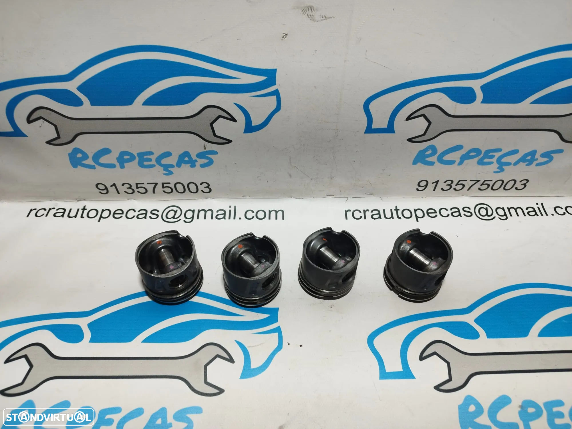 PISTÕES OPEL CORSA D 1.3 CDTI 16V 75CV Z13DTH 73502643 PISTÃO PISTONS - 3