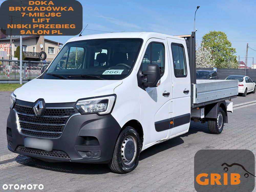 Renault Master 135 DCI Doka Brygadówka 7-miejsc Salon PL, Jeden Właściciel - 1