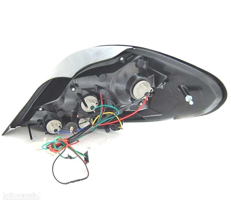 FAROLINS TRASEIROS LED PEUGEOT 207 06-09 FUMADO - 5