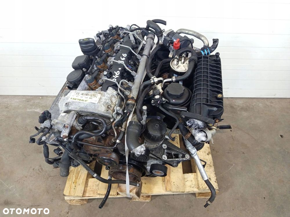 SILNIK KOMPLETNY 646966 646 MERCEDES E W211 C W203 2.2 CDI - 1